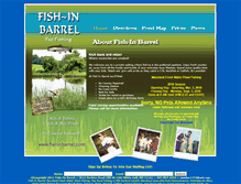 Tablet Screenshot of fishinbarrel.com